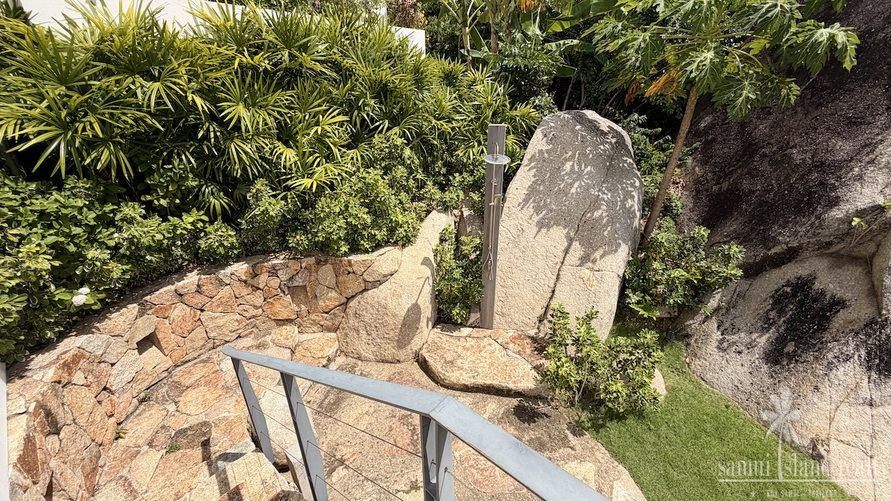 Chaweng Noi Sea View Property Chaweng Noi Sea View Property Garden Stairs