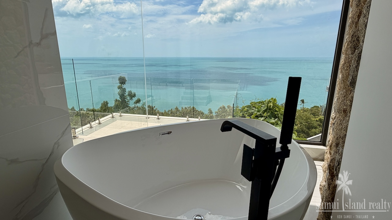 Chaweng Noi Sea View Property Chaweng Noi Sea View Property Bathtub