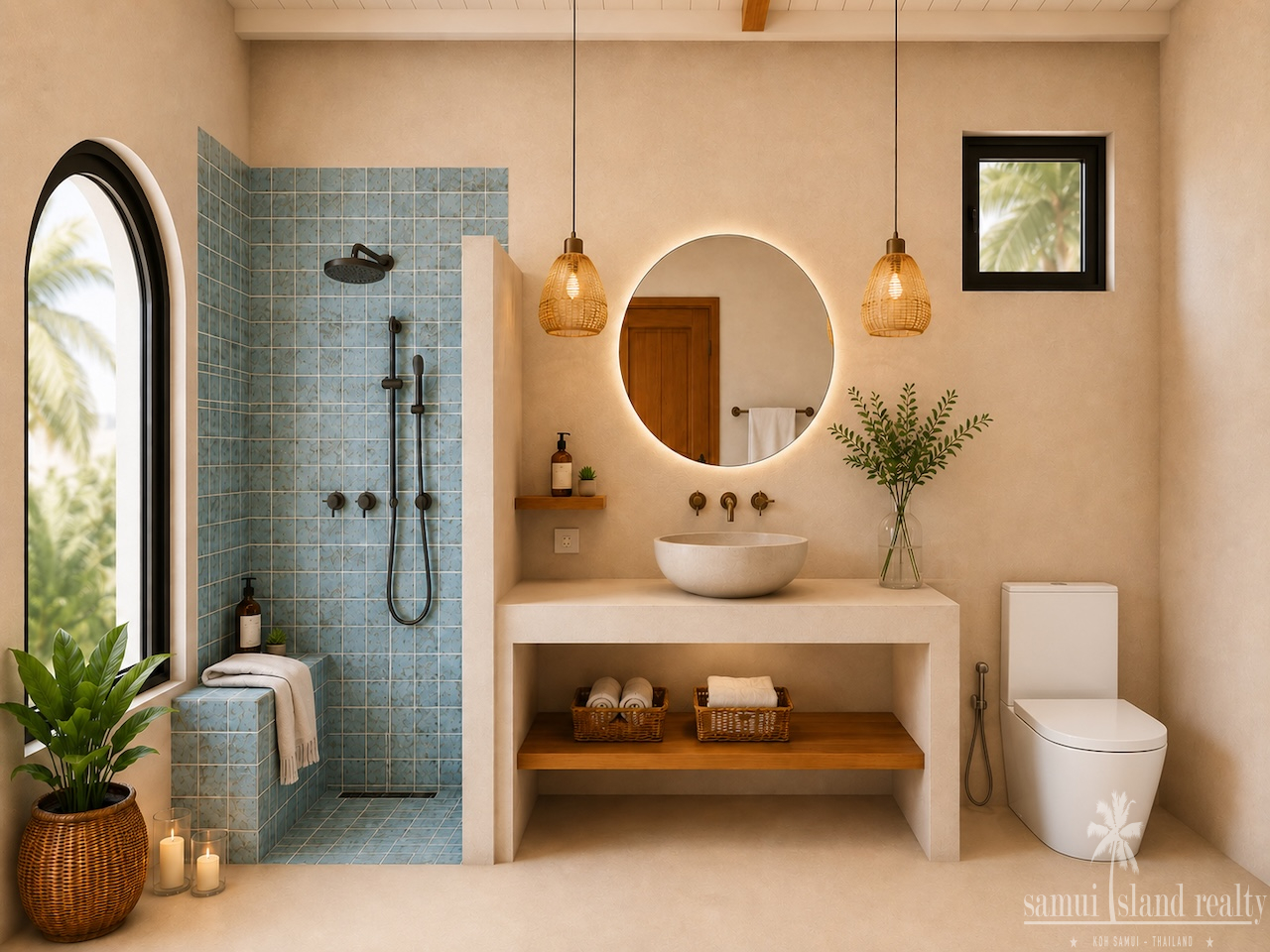 Eden Beach Koh Samui Eden Beach Koh Samui Bathroom