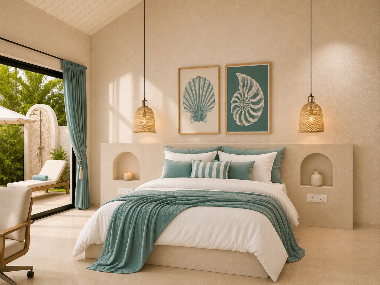 Eden Beach Villas Bedroom