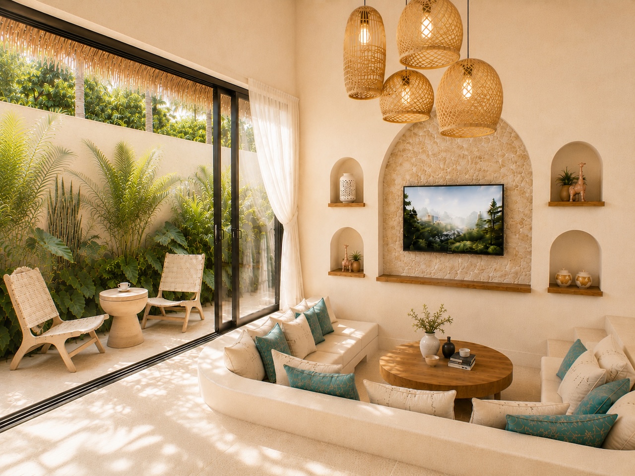 Eden Beach Villas Lounge