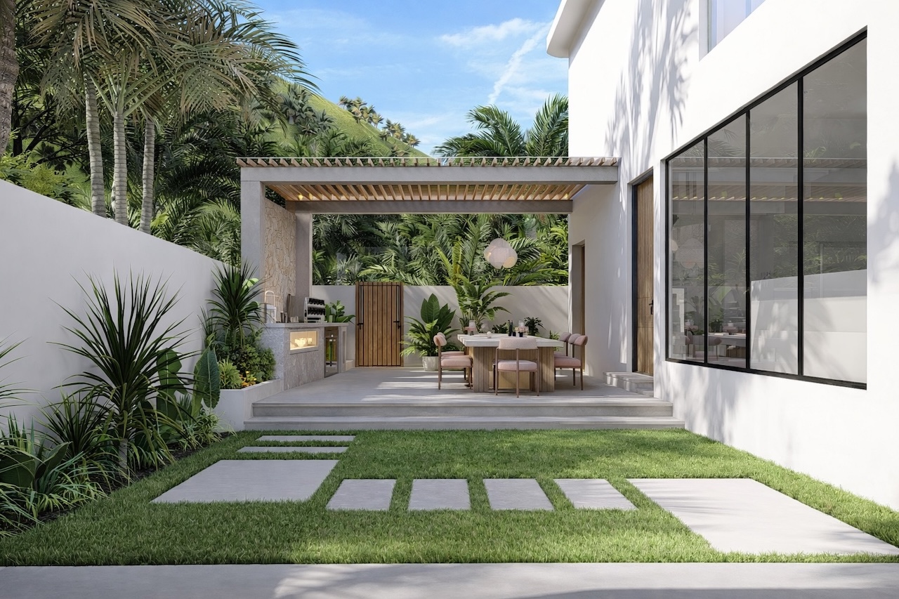 Eterno Koh Phangan 2-Bed Villas Eterno Koh Phangan 2-Bed Villas Outdoor Area