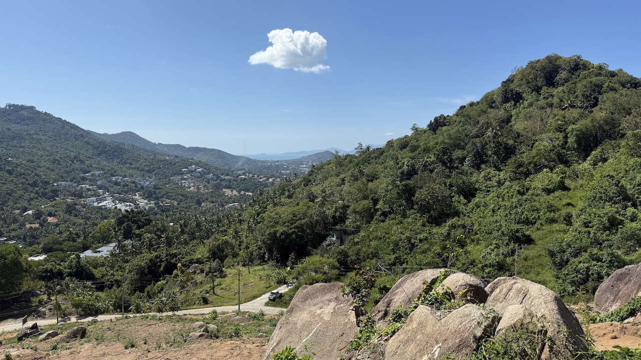 Koh Samui Land Plots In Chaweng Noi Hillside