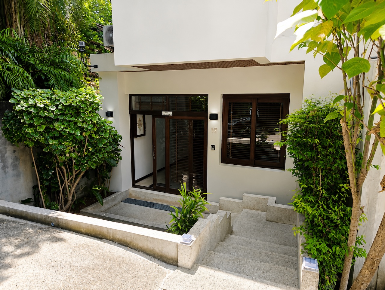 Koh Samui Property For Longterm Rent Rear Entrance