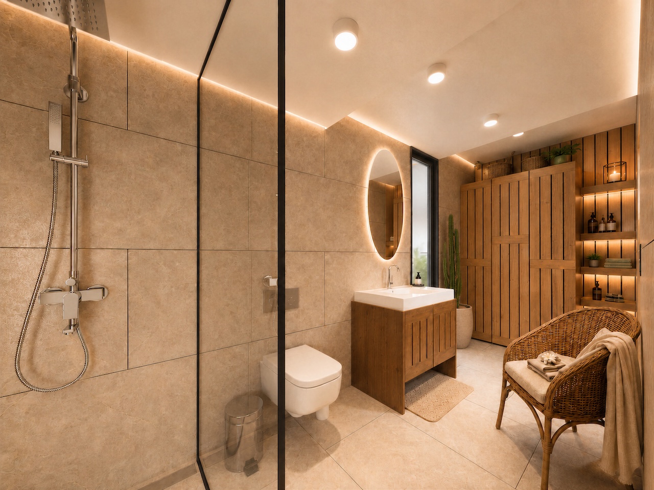 Malibu Villas Malibu Villas Bathroom