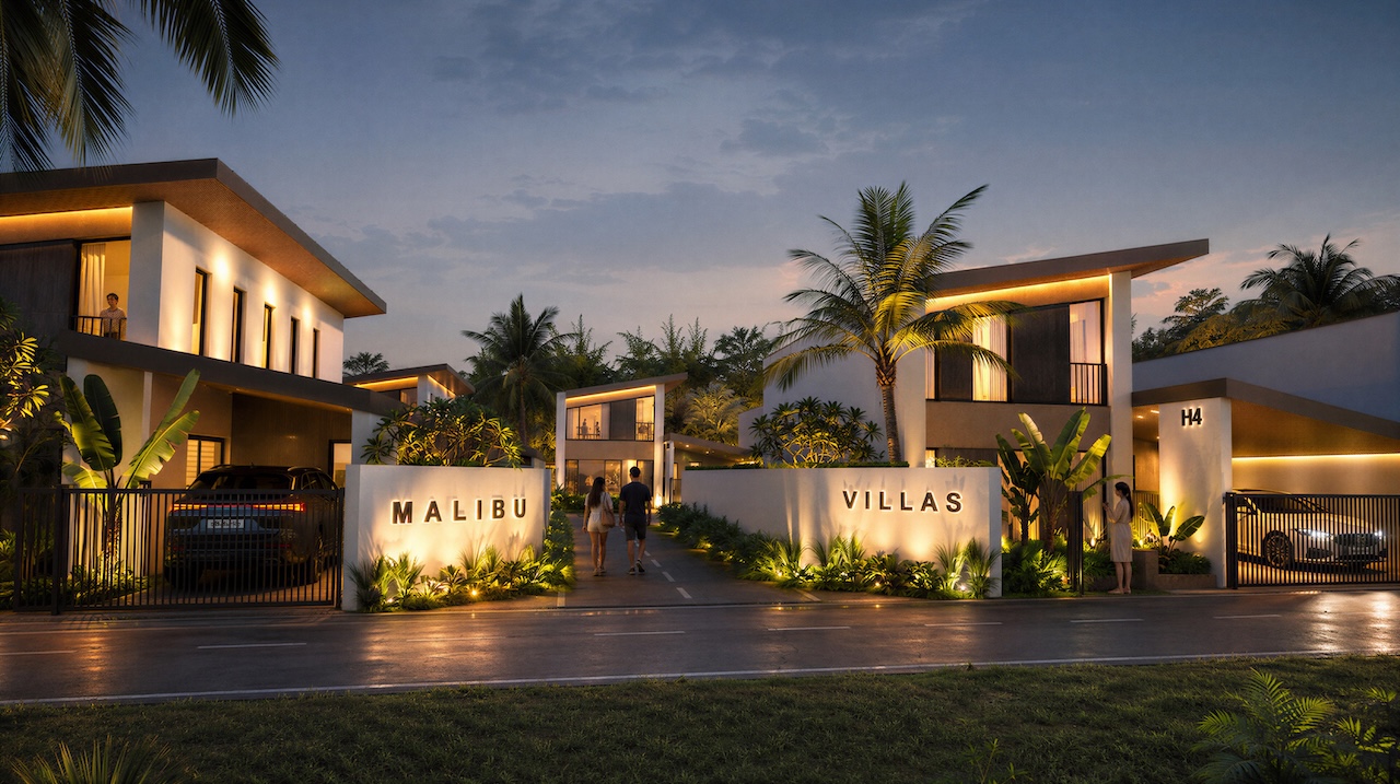 Malibu Villas Malibu Villas Entrance