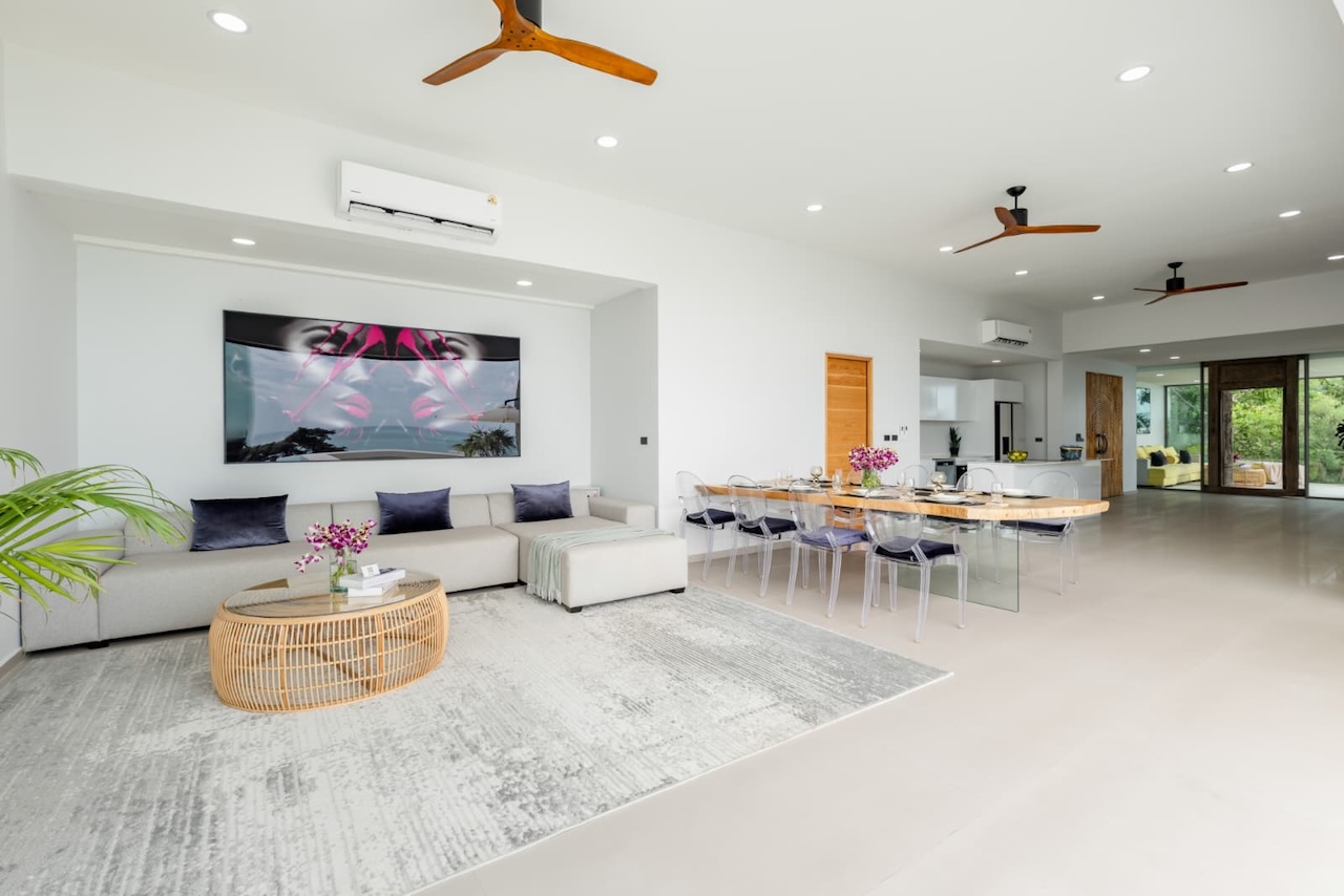 Samui Longterm Villa Rental Samui Longterm Villa Rental living area
