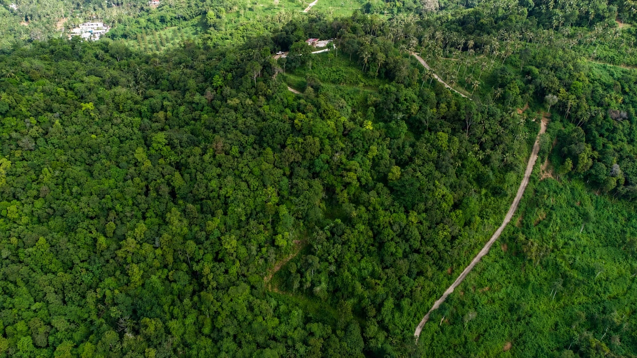 Taling Ngam Beach Land Taling Ngam Beach Land Aerial Image