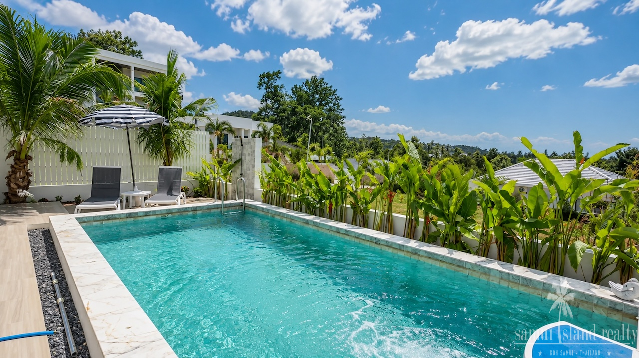 2 Bedroom Villa Choeng Mon pool