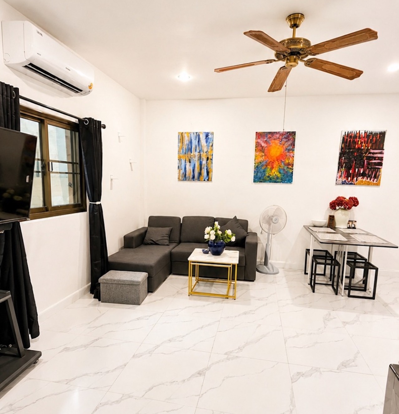 Chaweng 1 Bedroom Bungalow Chaweng 1 Bedroom Bungalow Living
