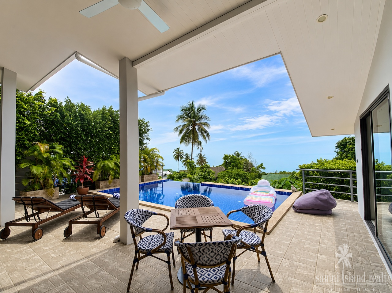 Chaweng Noi Sunrise Villa Chaweng Noi Sunrise Villa Covered Terrace