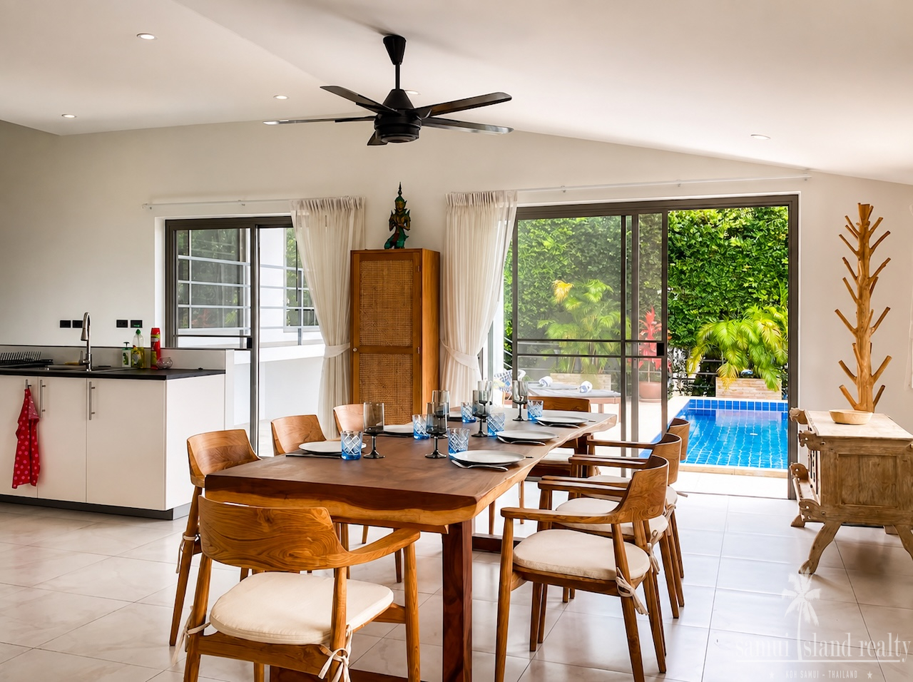 Chaweng Noi Sunrise Villa Chaweng Noi Sunrise Villa Dining