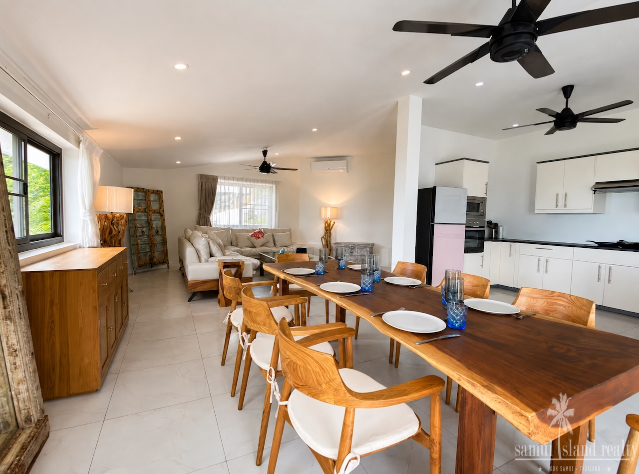 Chaweng Noi Sunrise Villa Chaweng Noi Sunrise Villa Dining