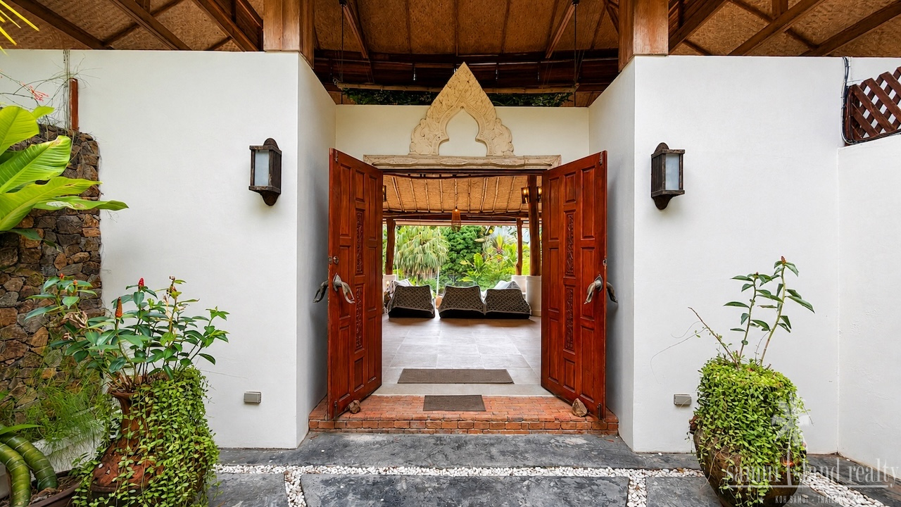 Koh Samui Tropical Villa Koh Samui Tropical Villa Entrance