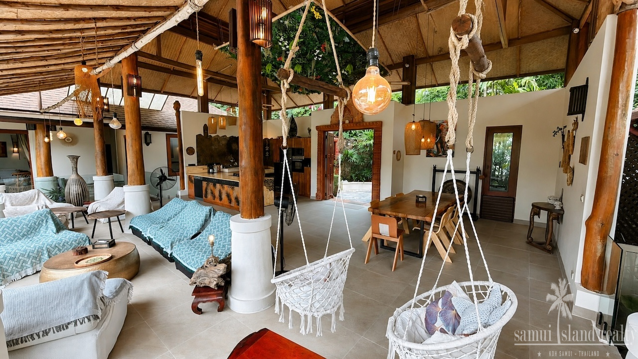 Koh Samui Tropical Villa Koh Samui Tropical Villa Living Area