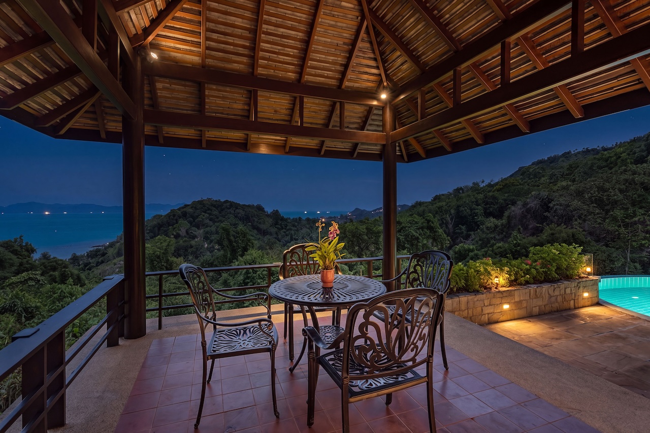 Koh Samui Villa In Laem Yai Koh Samui Villa In Laem Yai Sala Night