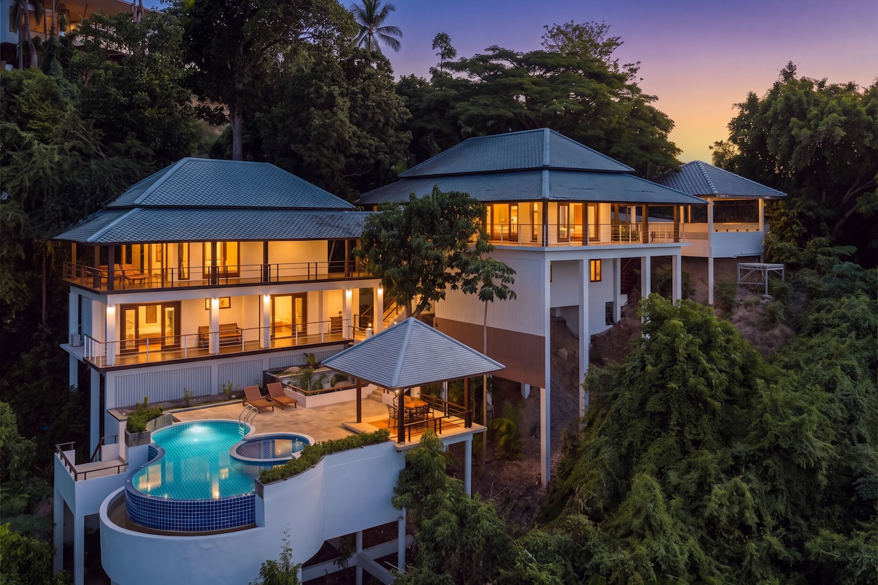 Koh Samui Villa In Laem Yai Koh Samui Villa In Laem Yai Exterior Night