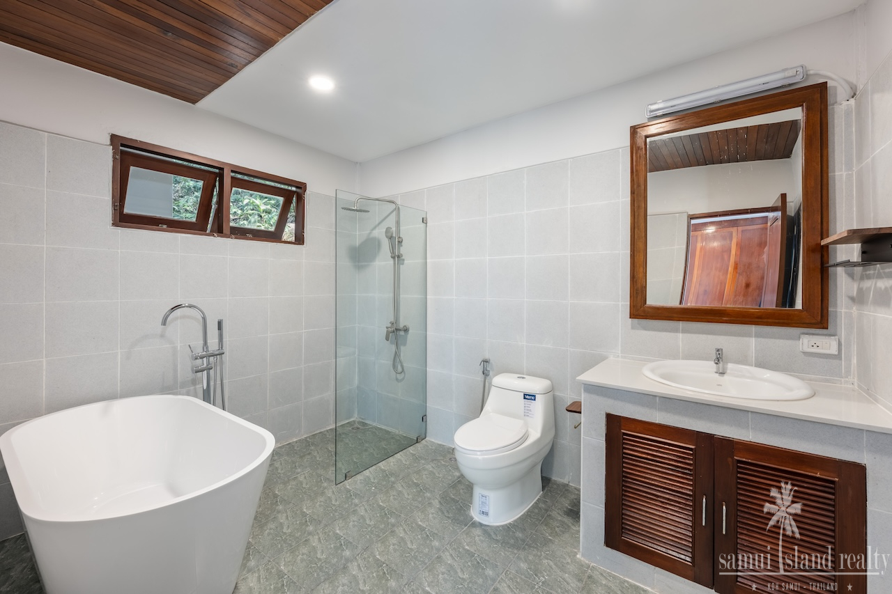 Koh Samui Villa In Laem Yai Koh Samui Villa In Laem Yai Bathroom