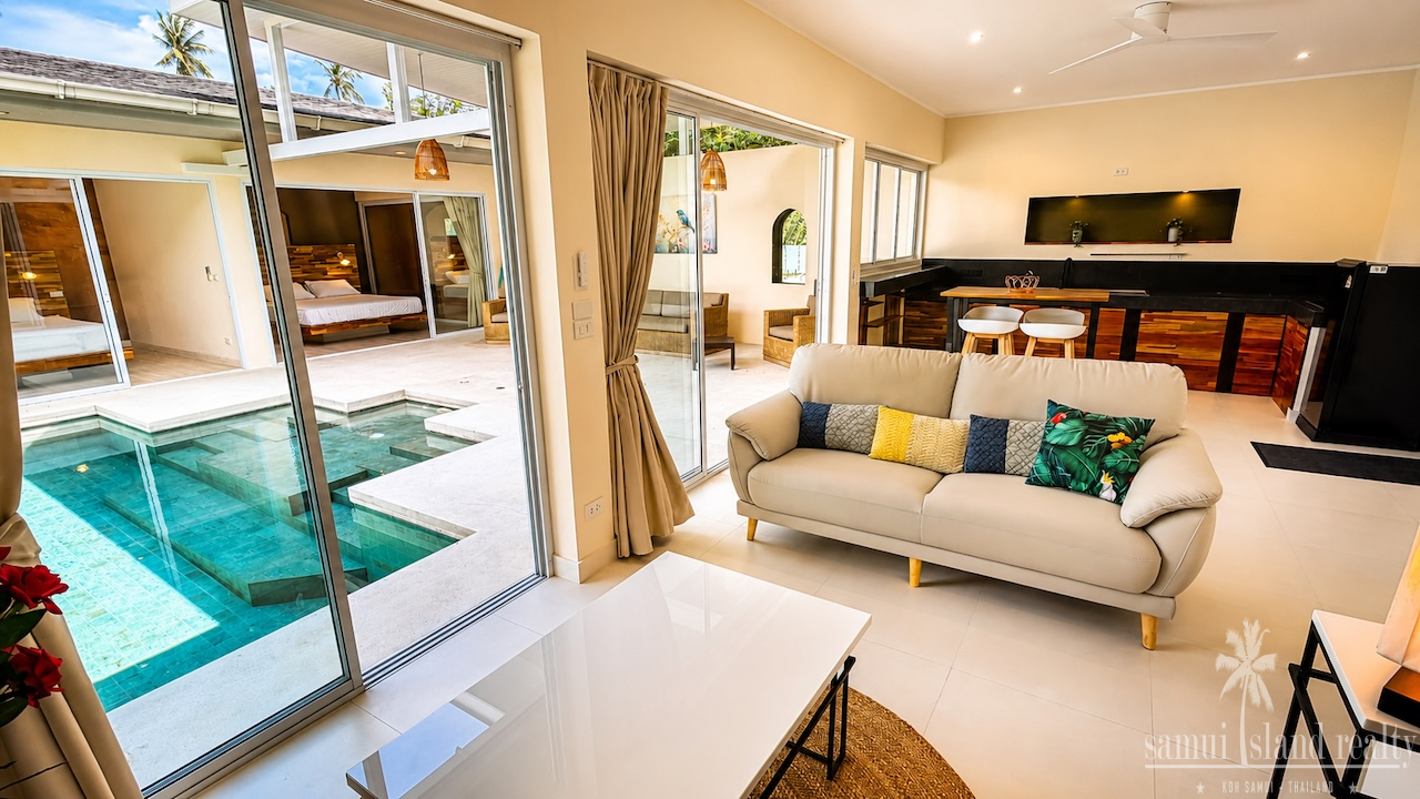 Lamai 4-Bedroom Investment Property Lamai 4-Bedroom Investment Property Living Area