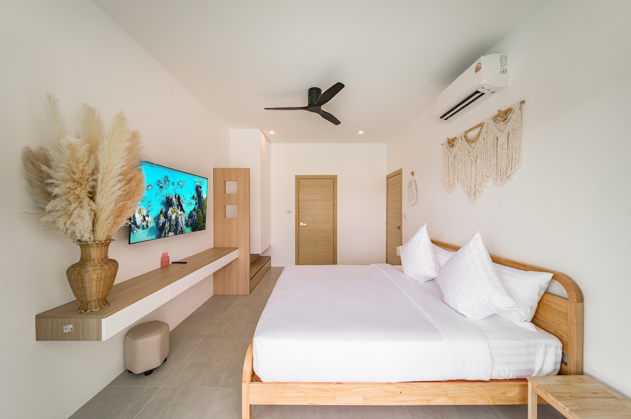 Lamai Modern Contemporary Villa Bedroom