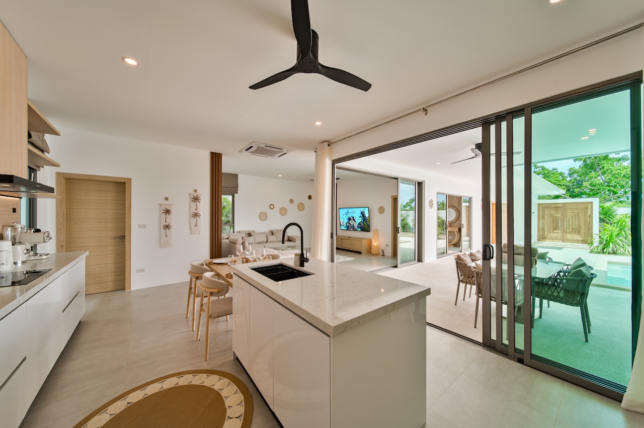 Lamai Modern Contemporary Villa Kitchen