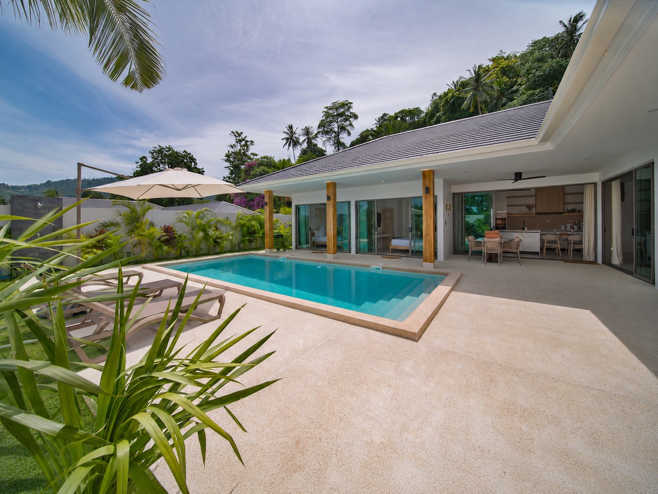 Lamai Modern Contemporary Villa Terrace