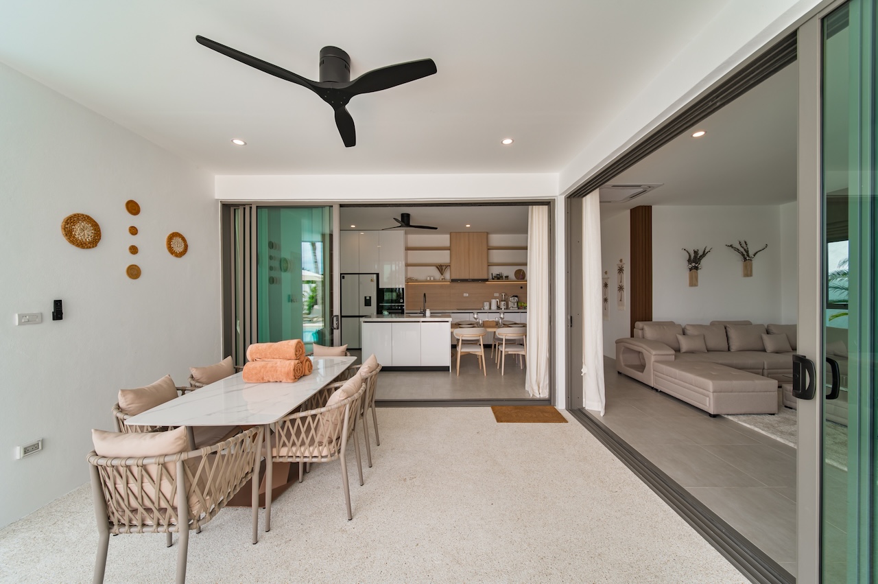 Lamai Modern Contemporary Villa Outdoor Seating