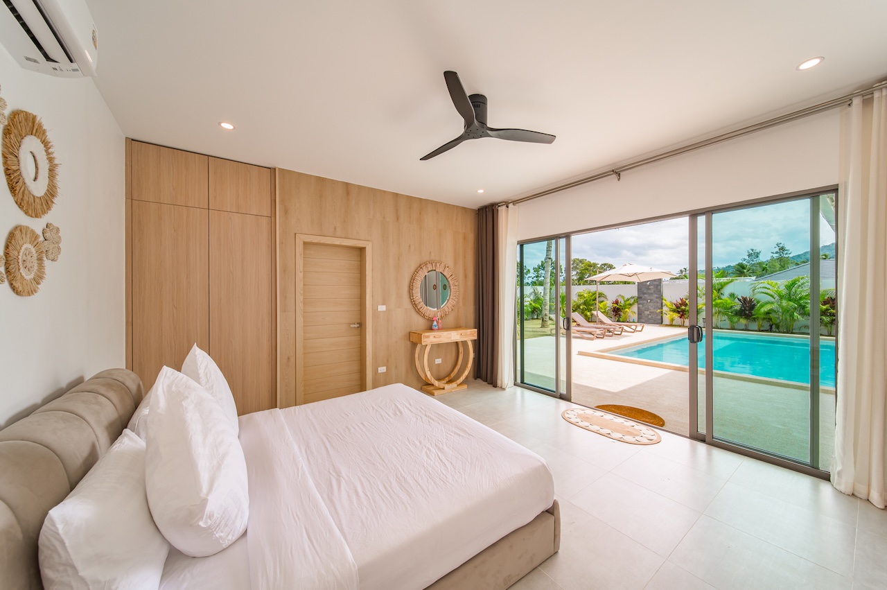 Lamai Modern Contemporary Villa Bedroom