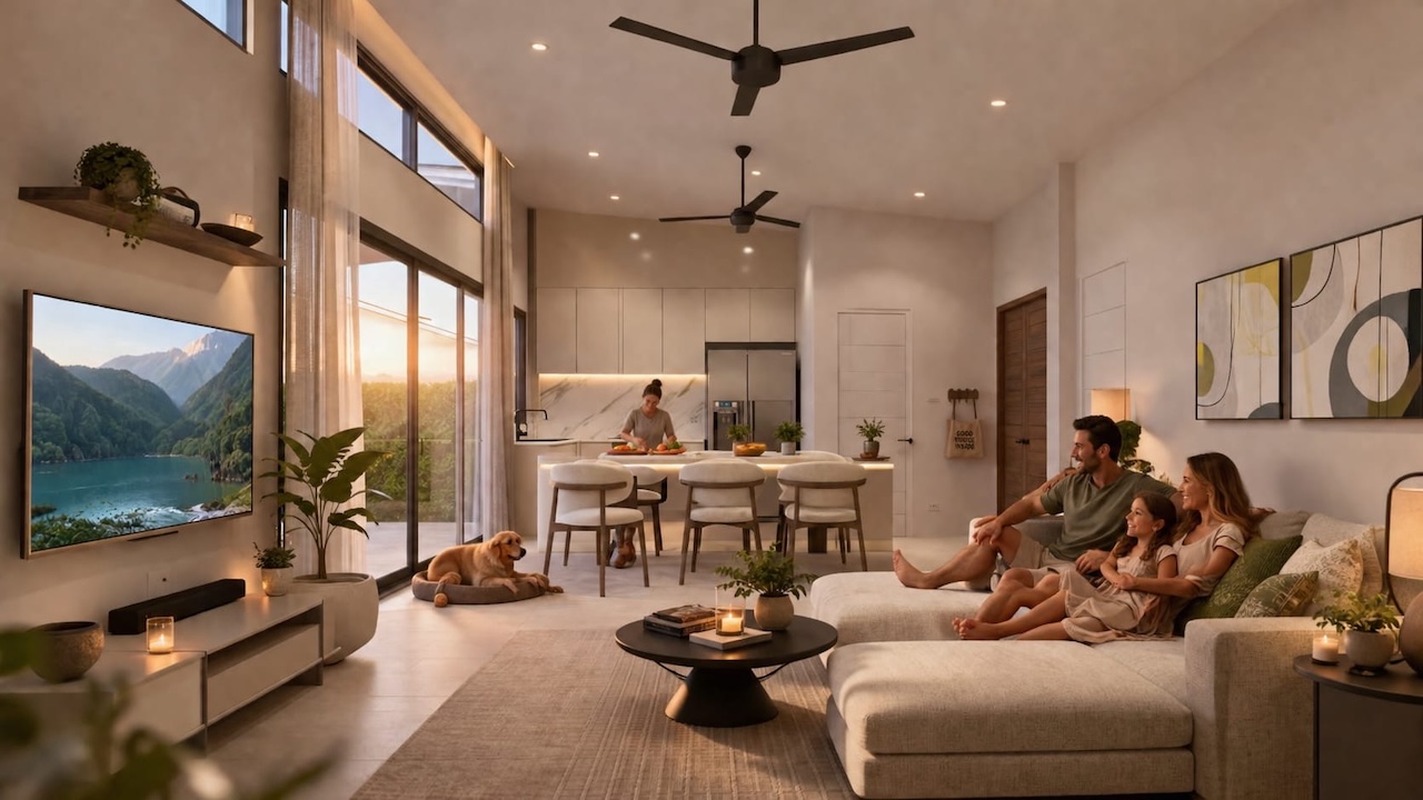 Luma Villas Living Area