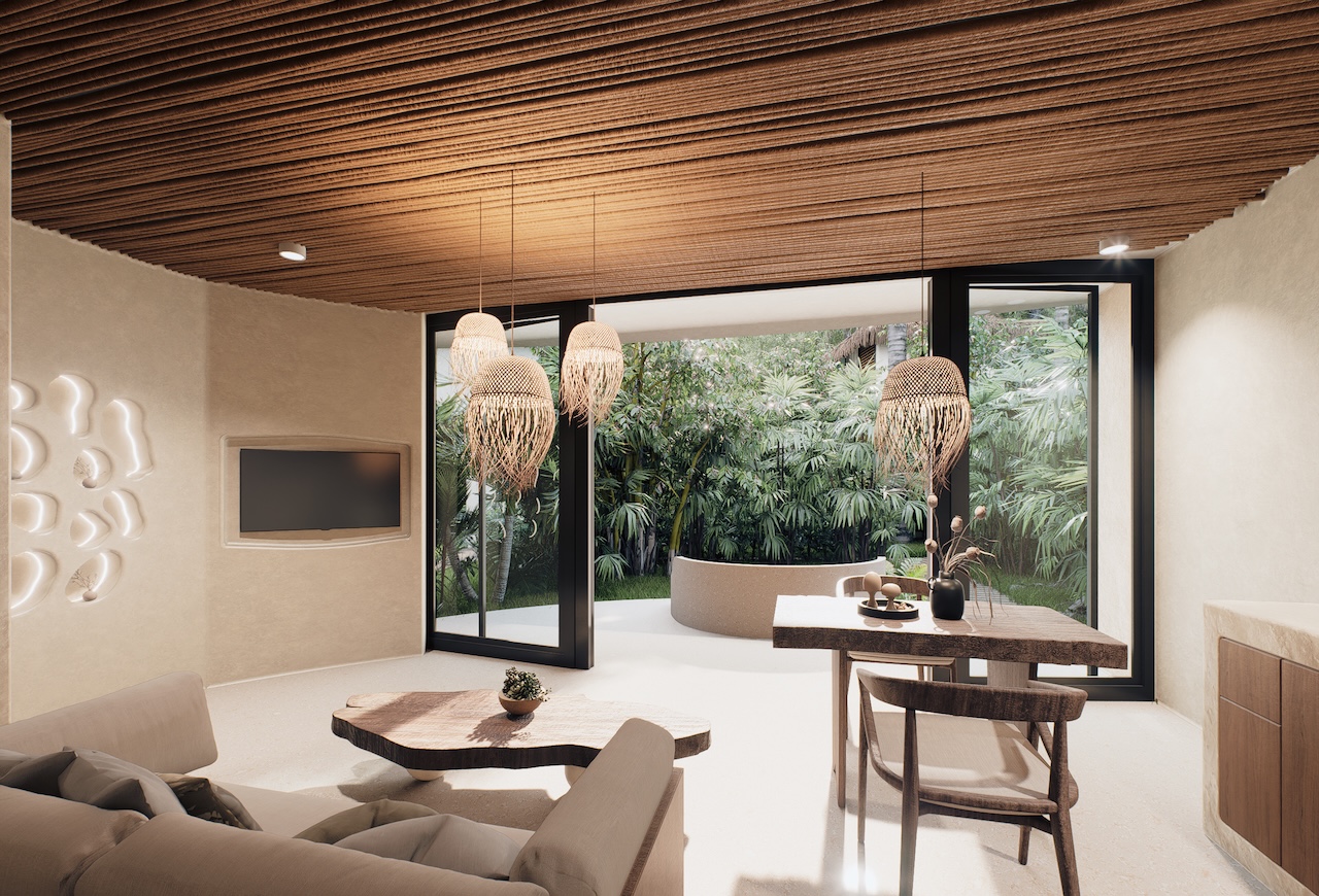SHA KOON ONE-BEDROOM VILLAS SHA KOON ONE-BEDROOM VILLAS LIVING AREA