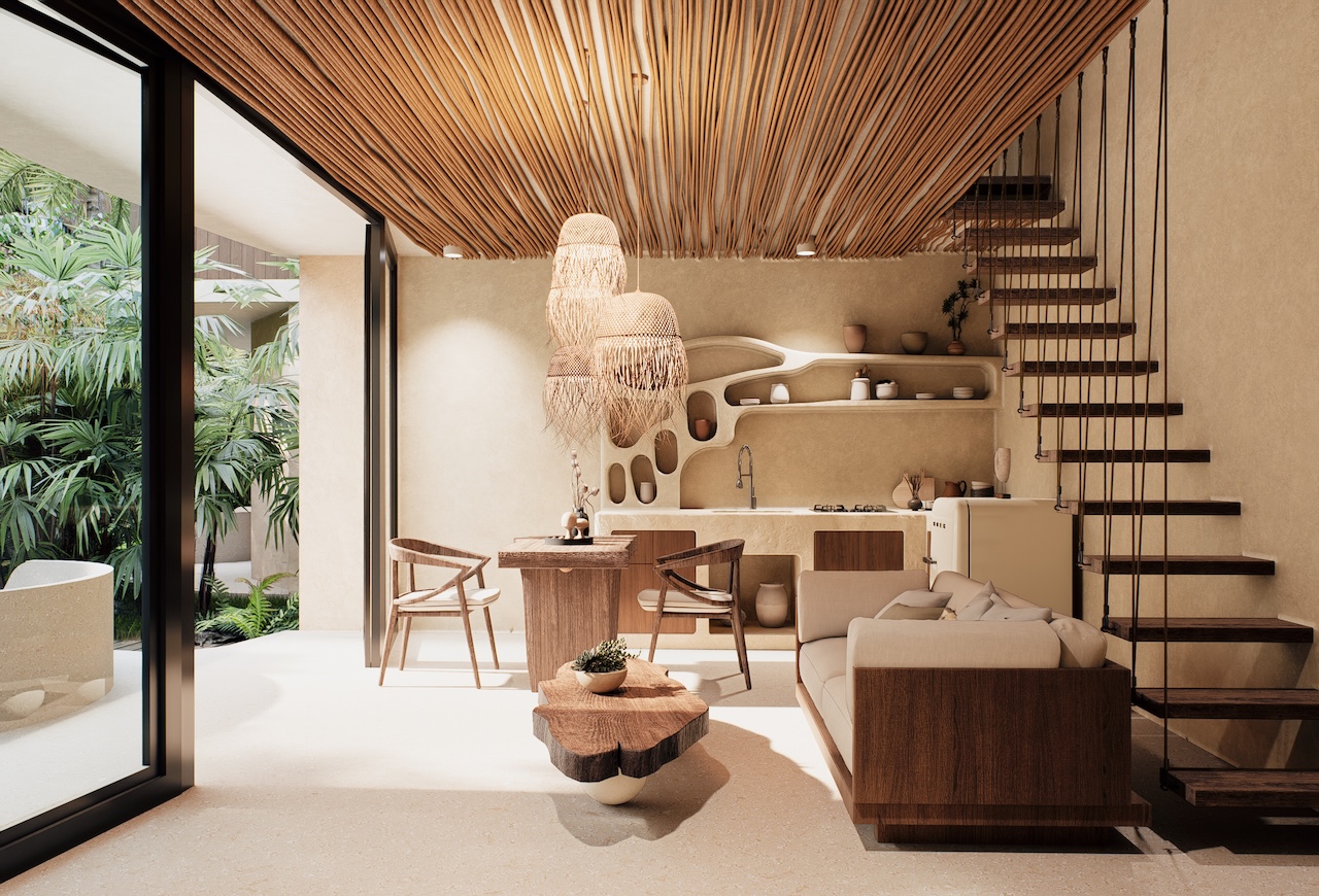 SHA KOON ONE-BEDROOM VILLAS SHA KOON ONE-BEDROOM VILLAS LIVING AREA