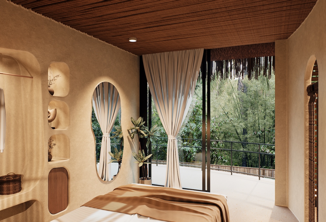 SHA-KOON TWO-BEDROOM VILLAS SHA-KOON TWO-BEDROOM VILLAS BED VIEW