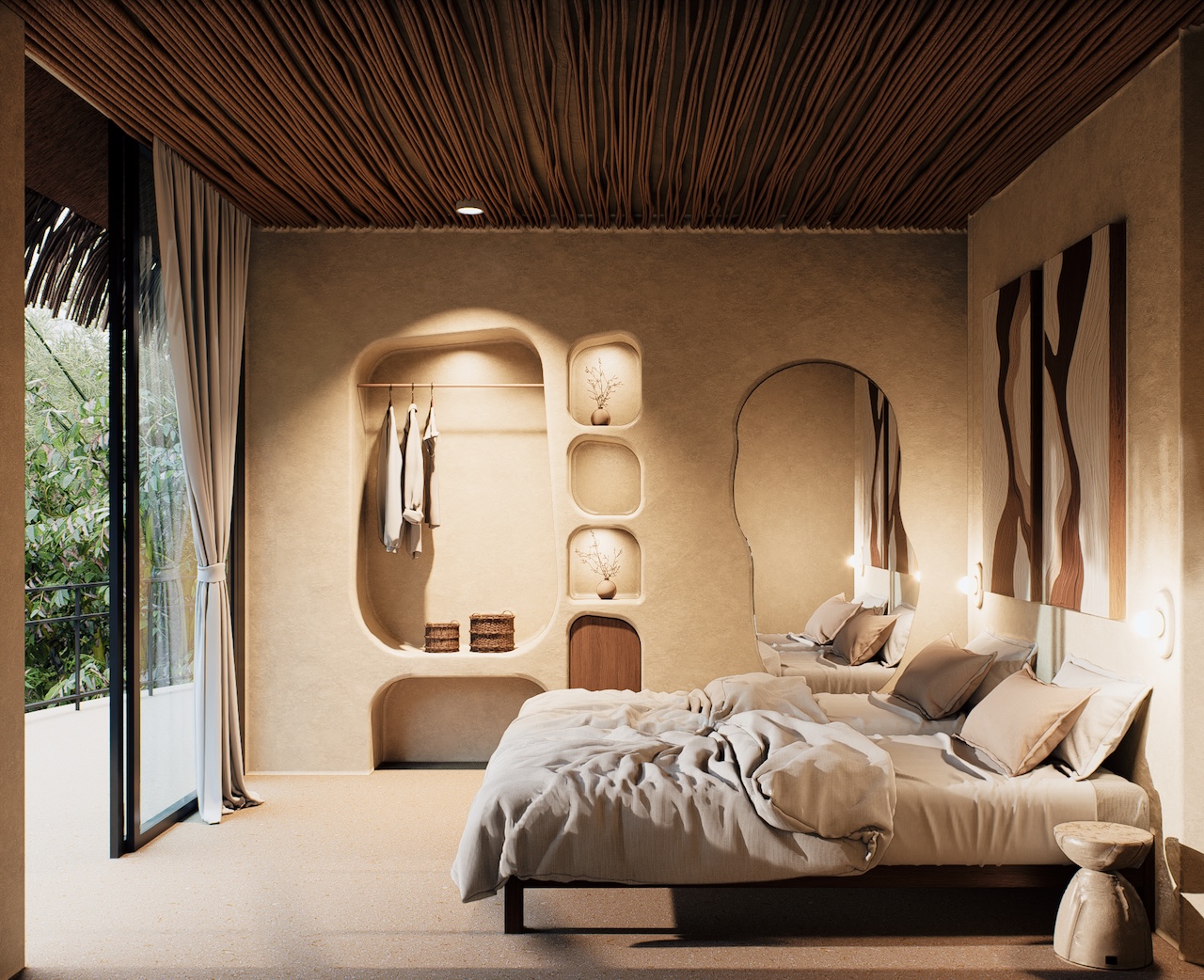 SHA-KOON TWO-BEDROOM VILLAS SHA-KOON TWO-BEDROOM VILLAS BED