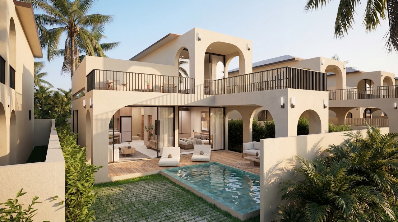 Sacarat Beach Villa Exterior