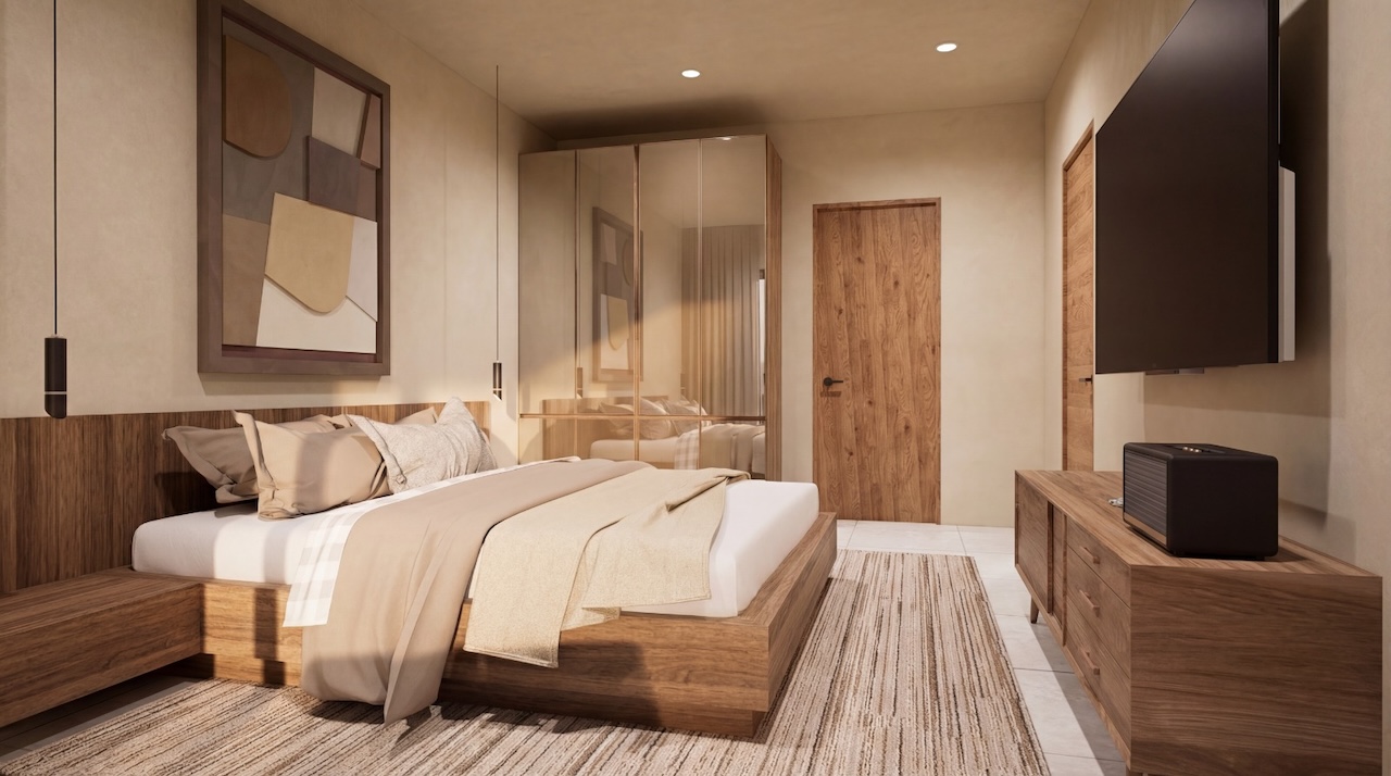 Sacarat Beach 3-Bedroom Villas Sacarat Beach 3-Bedroom Villas Bedroom Two
