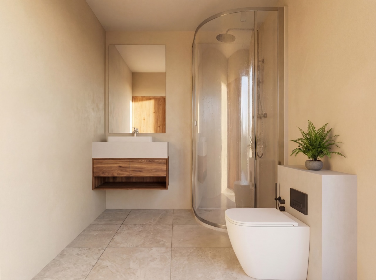 Sacarat Beach 3-Bedroom Villas Sacarat Beach 3-Bedroom Villas Shower