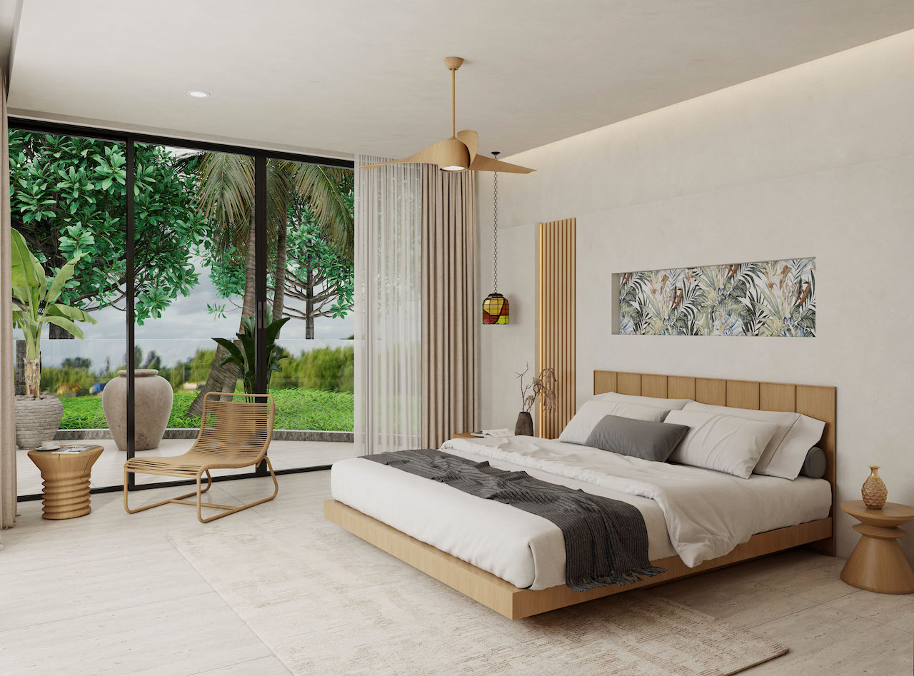 Samui Golf Luxury Villas Type D Samui Golf Luxury Villas Type D Bedroom