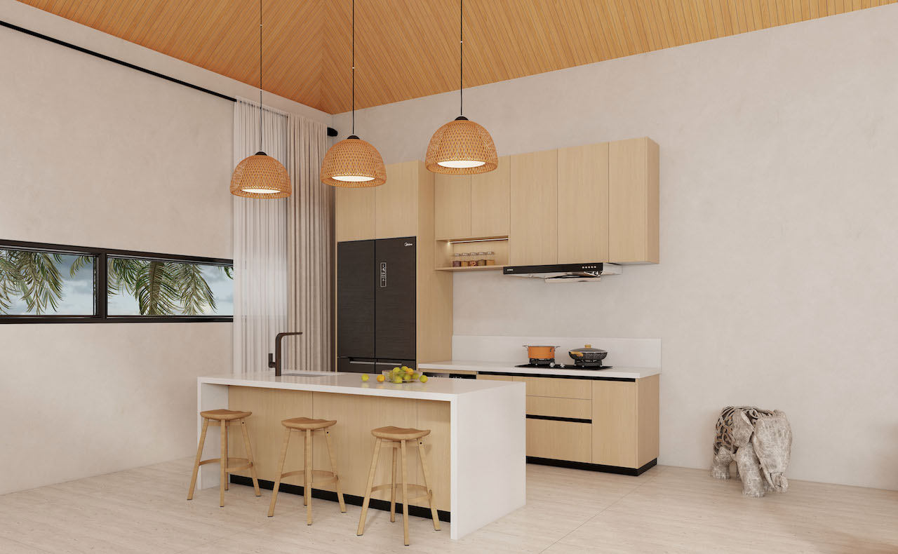 Samui Golf Luxury Villas Type D Samui Golf Luxury Villas Type D Kitchen