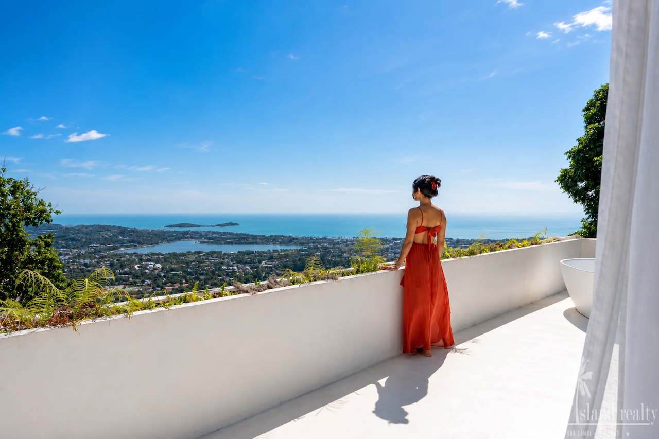 Sea View Chaweng Property For Sale Balcony