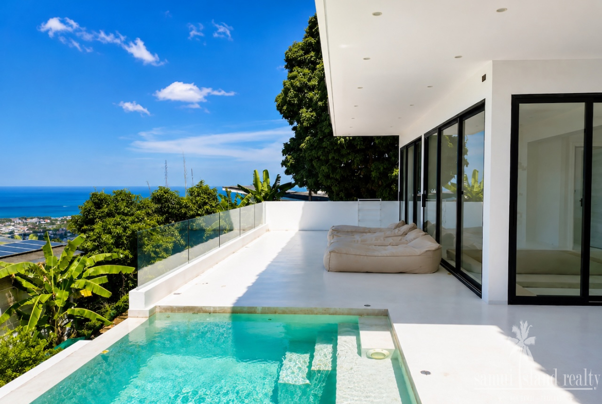 Sea View Chaweng Property For Sale Terrace