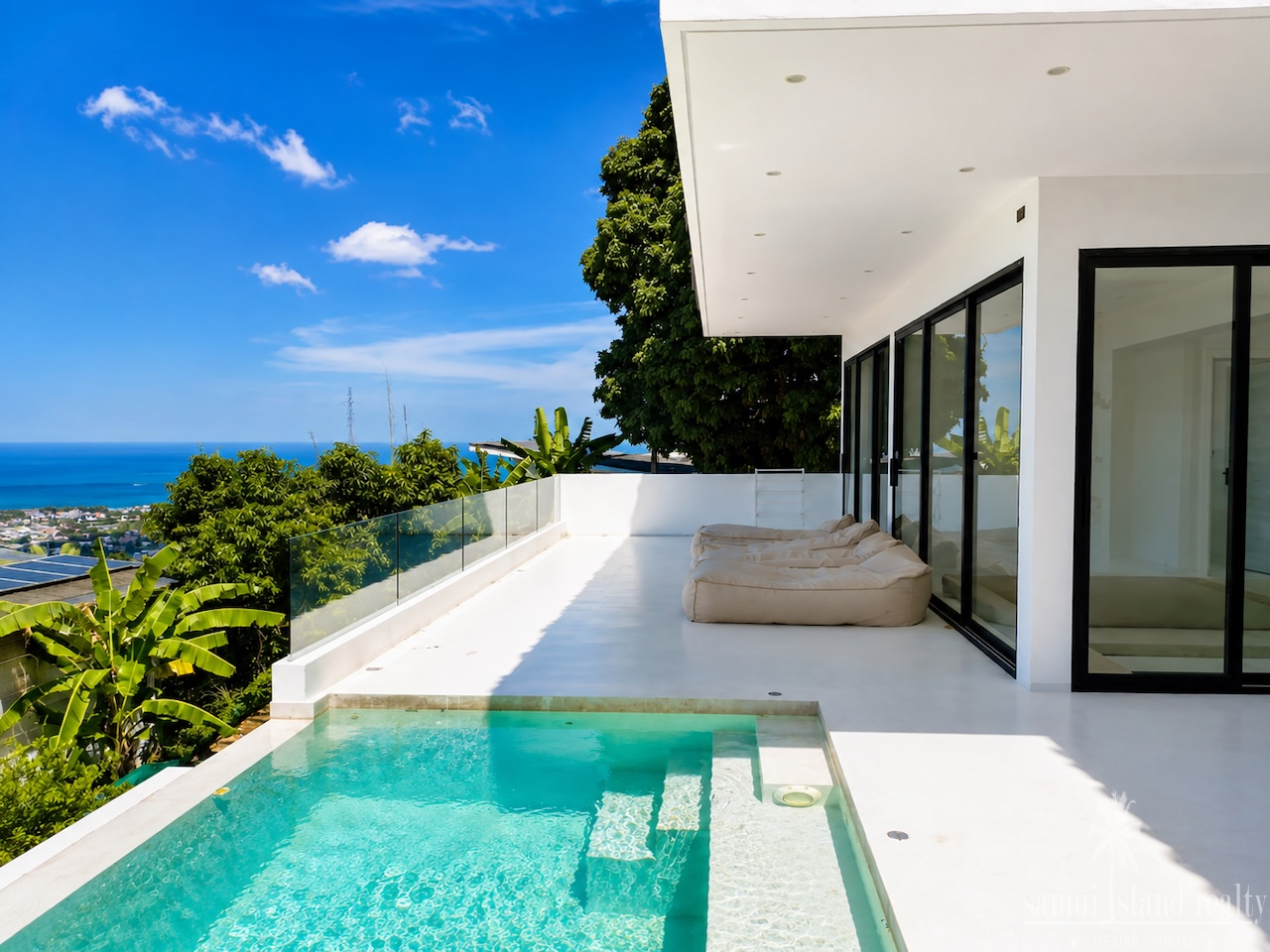 Sea View Chaweng Property For Sale Terrace
