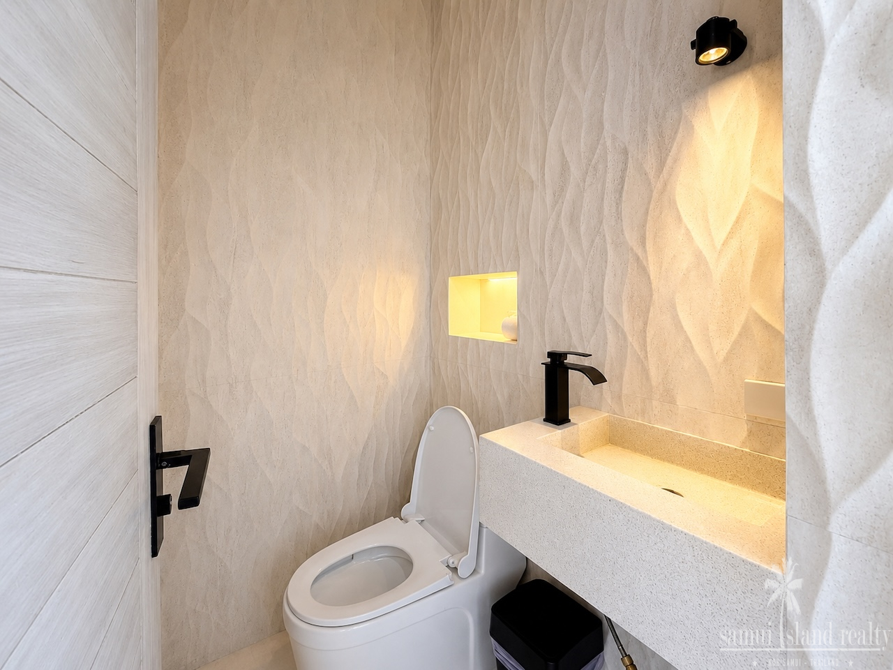 Sea View Chaweng Property For Sale Guest Bathroom