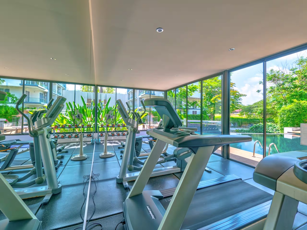 The Bleu Condo Gym