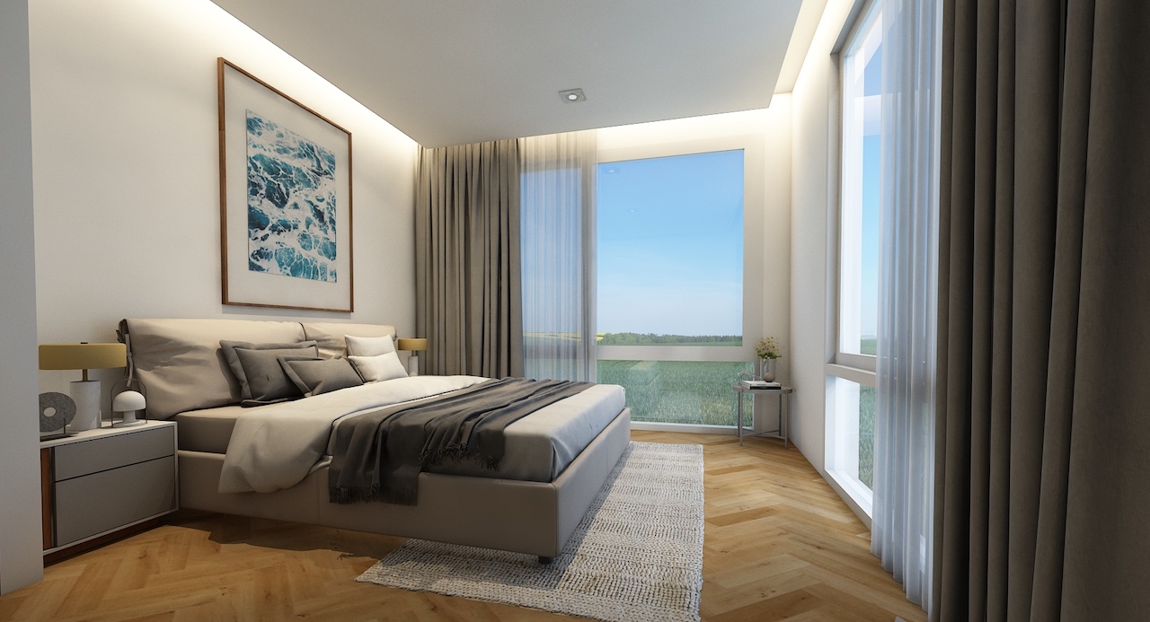 The Boon Two-Bed Condo Apartments Bedroom