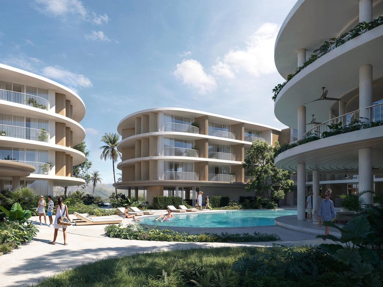 The Coral 3 Bed Apartments Communal Area
