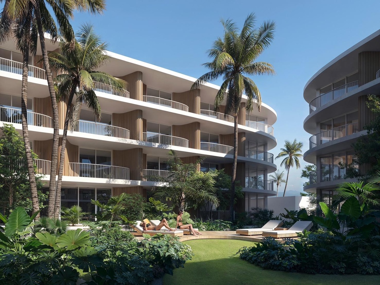 The Coral 3 Bed Apartments Exterior