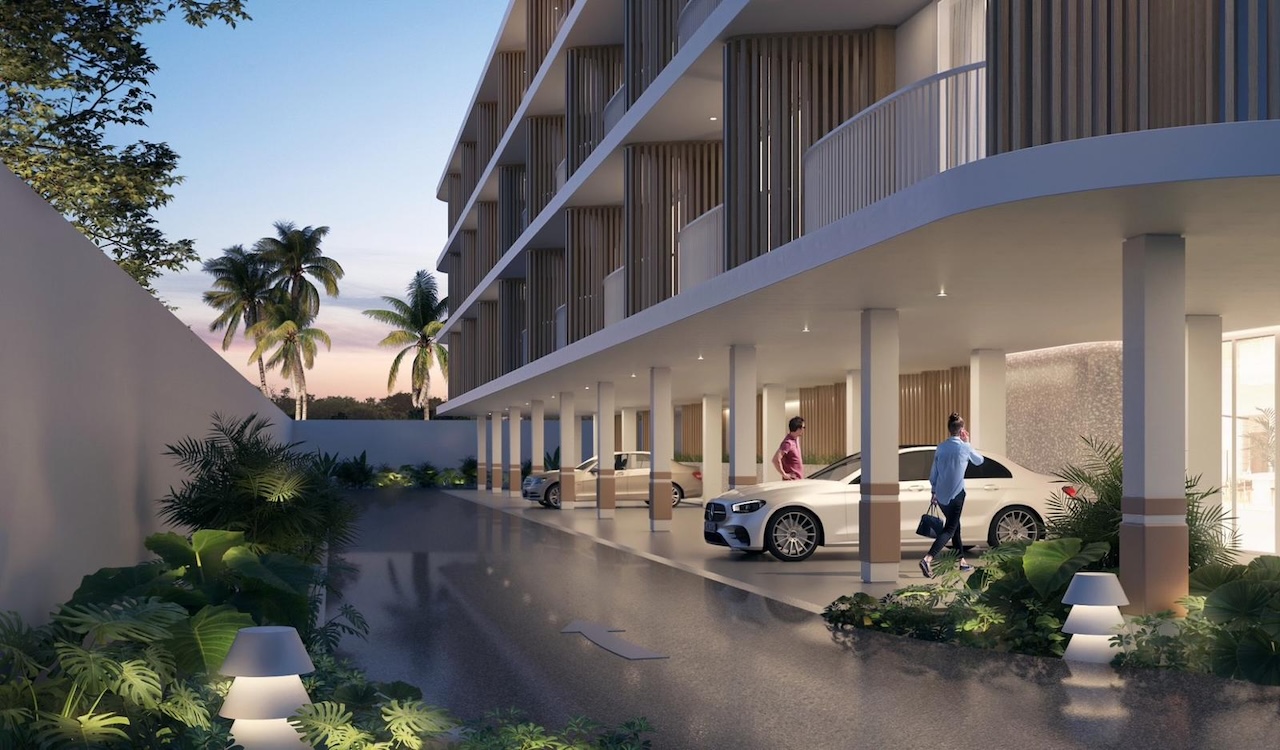 The Coral 3 Bed Apartments Car Parking