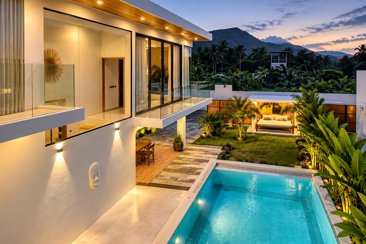 3-Bedroom Modern Villa in Maenam 3-Bedroom Modern Villa in Maenam Exterior