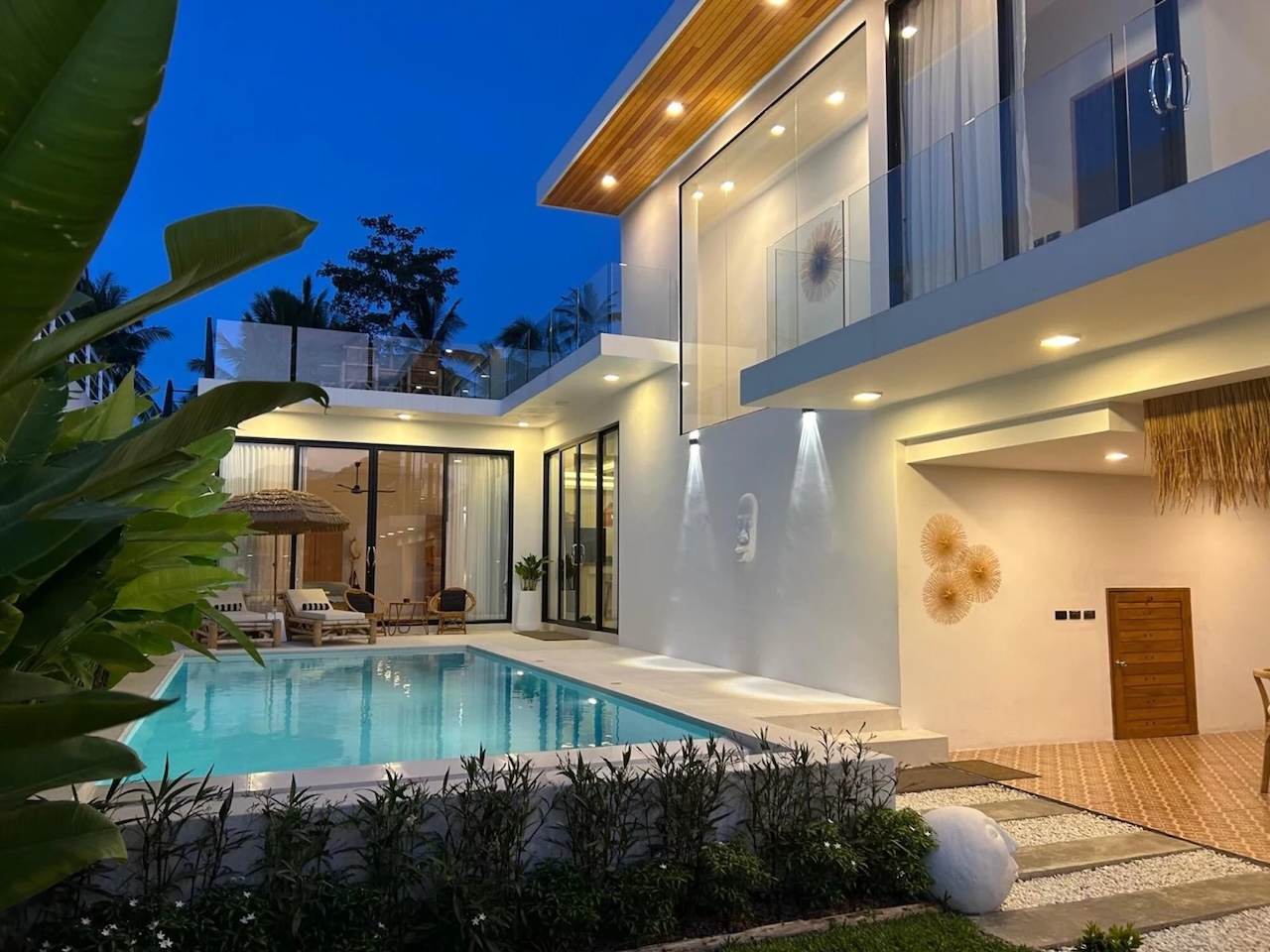 3-Bedroom Modern Villa in Maenam 3-Bedroom Modern Villa in Maenam Exterior