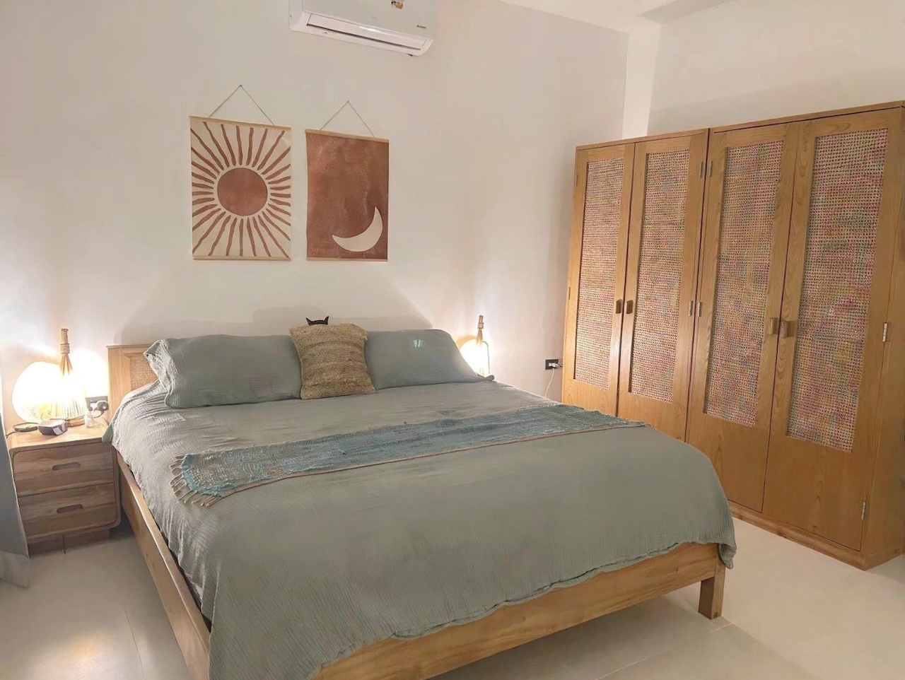 3-Bedroom Modern Villa in Maenam 3-Bedroom Modern Villa in Maenam Bedroom